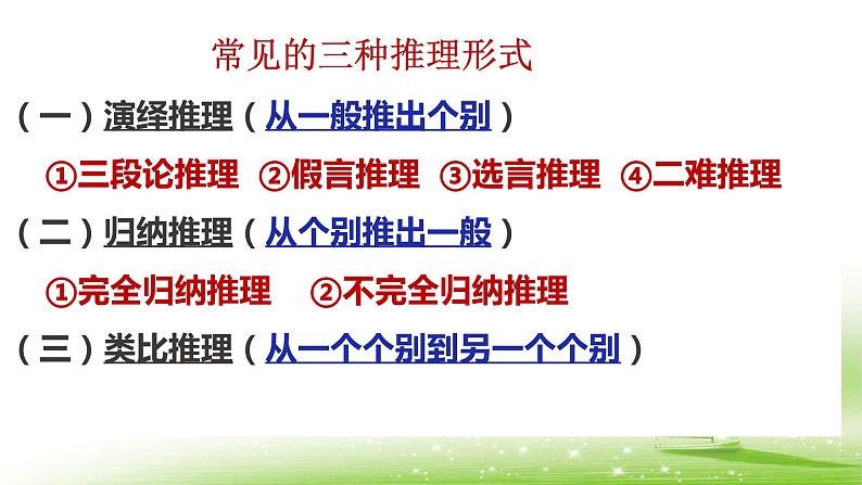 2022—2023学年统编版高中语文选择性必修上册《运用有效的推理形式》课件50张05