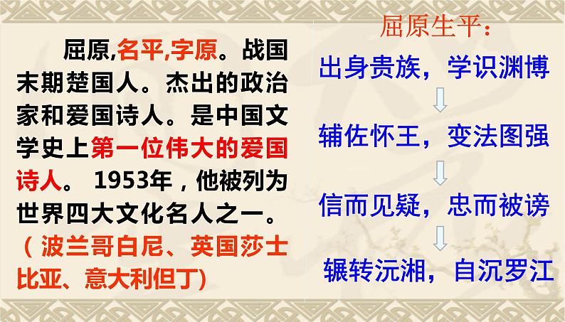 2021-2022学年统编版高中语文选择性必修下册1.2《离骚》课件22张第2页