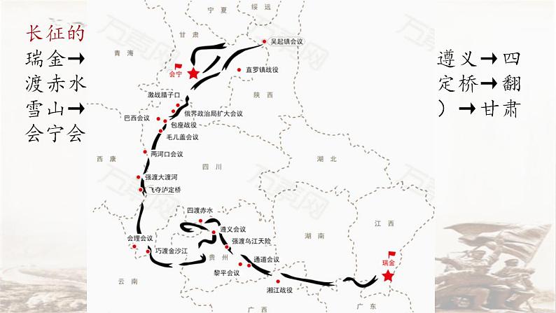 2022-2023学年统编版高中语文选择性必修上册2《长征胜利万岁》《大战中的插曲》课件41张第5页