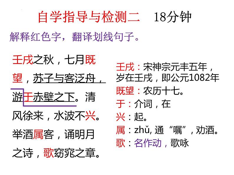 2022-2023学年统编版高中语文必修上册16.1《赤壁赋》课件55张第8页