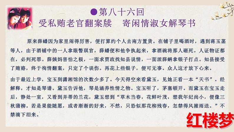 高考语文名著复习--《红楼梦》情节脉络120回（50张）（下）课件第8页