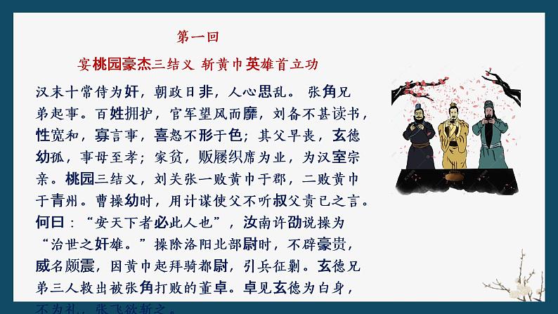 高考语文名著复习--《三国演义》故事梗概120回（42张）（上）课件第2页