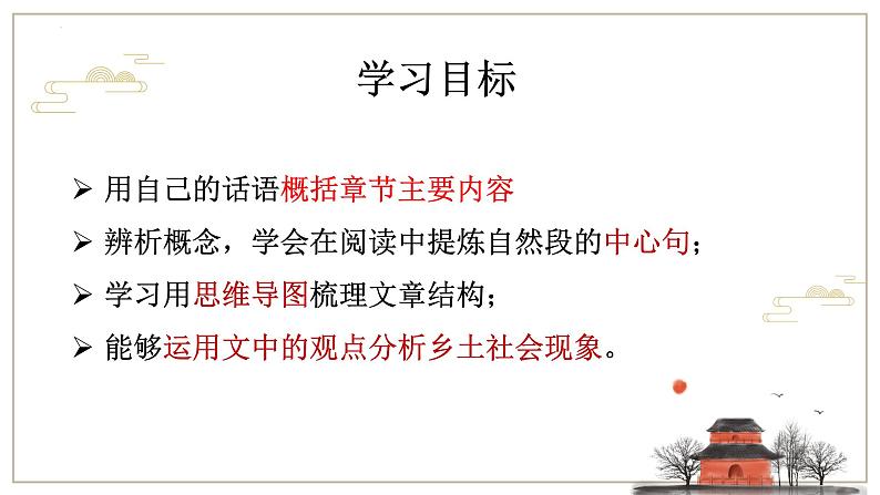 2022-2023学年统编版高中语文必修上册第12章   血缘和地缘  课件20张第2页