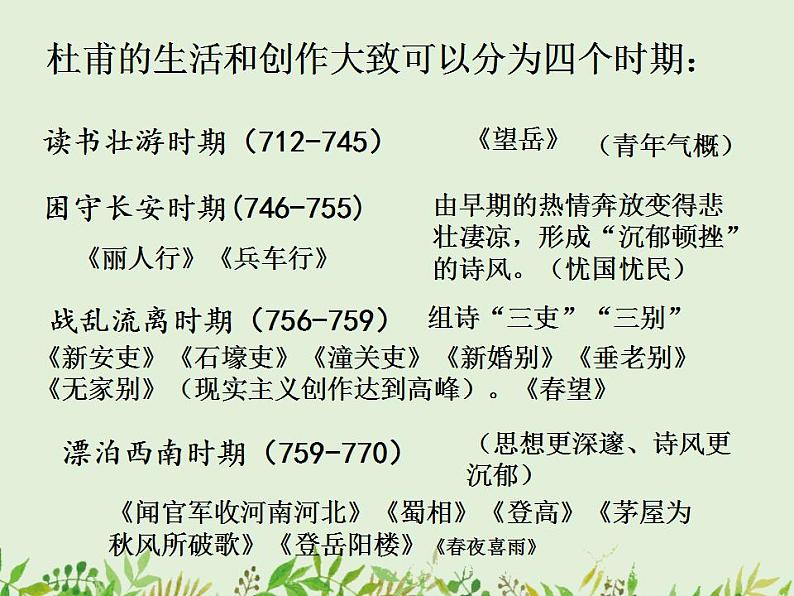 2022-2023学年统编版高中语文必修上册8.2《登高》课件26张第4页