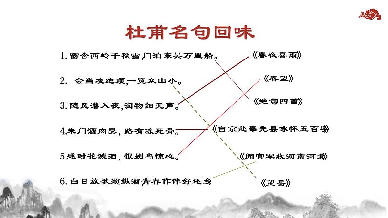 2022-2023学年统编版高中语文必修上册8.2《登高》课件50张第4页