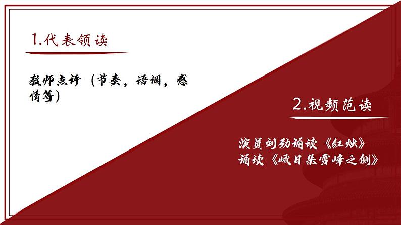 2022-2023学年高中语文统编版必修上册2《红烛》《峨日朵雪峰之侧》对比阅读  课件第4页