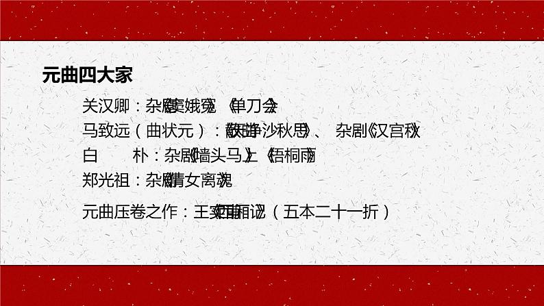 2021-2022学年统编版高中语文必修下册4.《窦娥冤（节选）》课件第6页