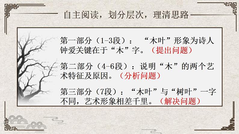 2021-2022学年统编版高中语文必修下册9.《说“木叶”》课件04