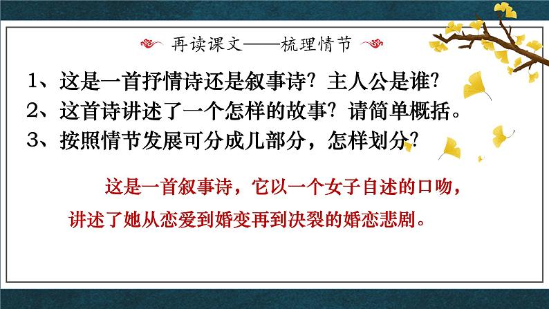 1-1《氓》课件  2021-2022学年统编版高中语文选择性必修下册第7页