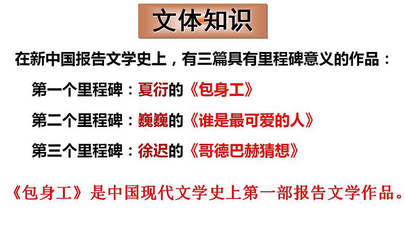 2021-2022学年统编版高中语文选择性必修中册7 包身工课件第3页