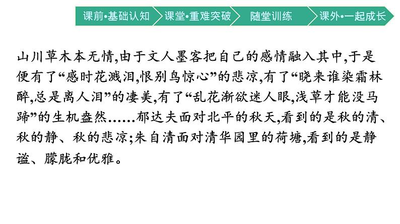 第14课（故都的秋 荷塘月色 PPT课件部编版高中语文必修上册第2页