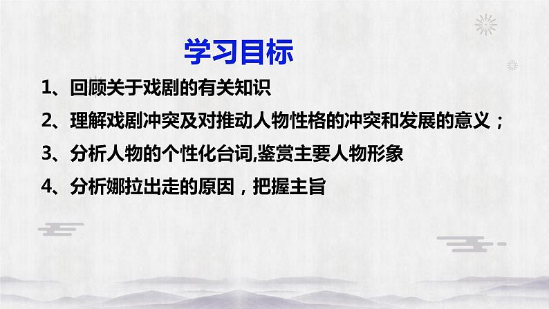 2022-2023学年统编版高中语文选择性必修中册12《玩偶之家》课件第2页