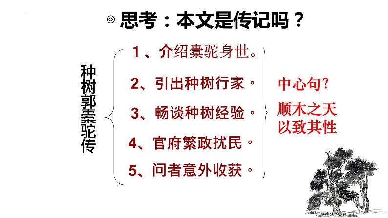 2021—2022学年统编版高中语文选择性必修下册11《种树郭橐驼传》课件第7页