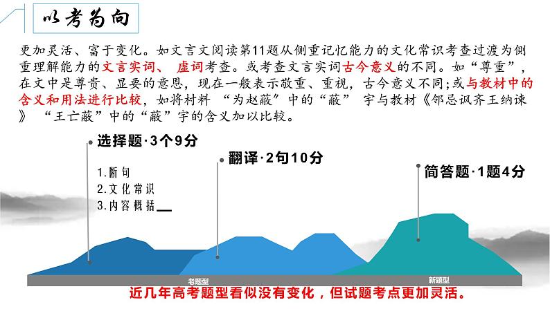 2023届高考文言文复习：整体阅读，读懂文本 课件第4页