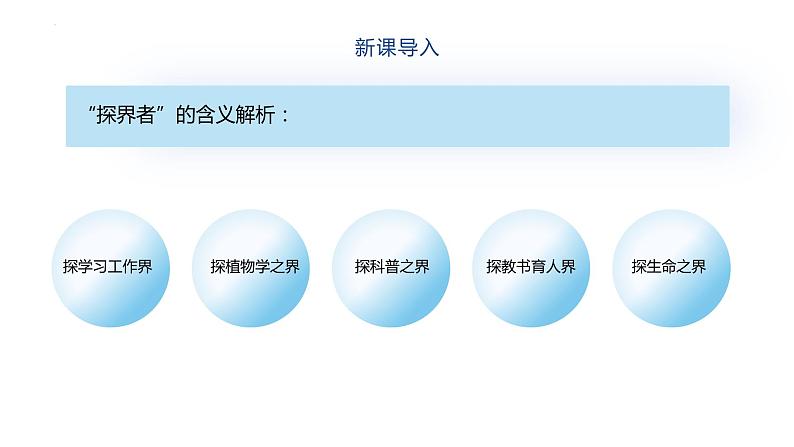 2022-2023学年统编版高中语文必修上册4.3《“探界者”钟扬》课件03