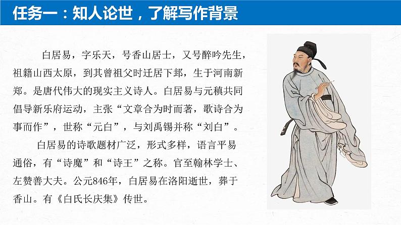 统编版高中语文必修上册--3.8.3《琵琶行并序》精品课件第3页