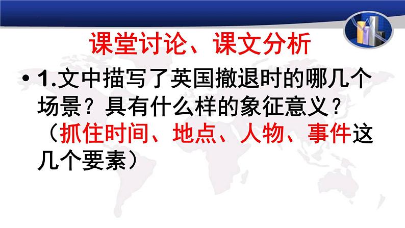 2022—2023学年统编版高中语文选择性必修上册3.1《别了，“不列颠尼亚”》课件第7页