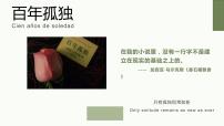 人教统编版选择性必修 上册11 *百年孤独（节选）多媒体教学ppt课件