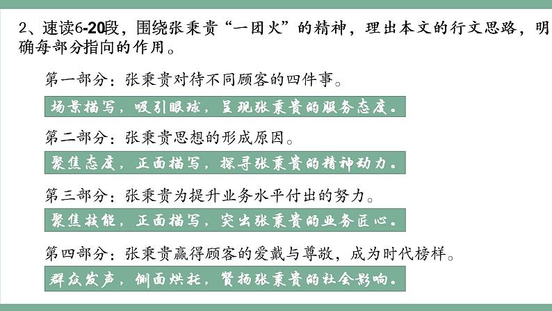 2022-2023学年统编版高中语文必修上册4.3《心有一团火，温暖众人心》课件第8页