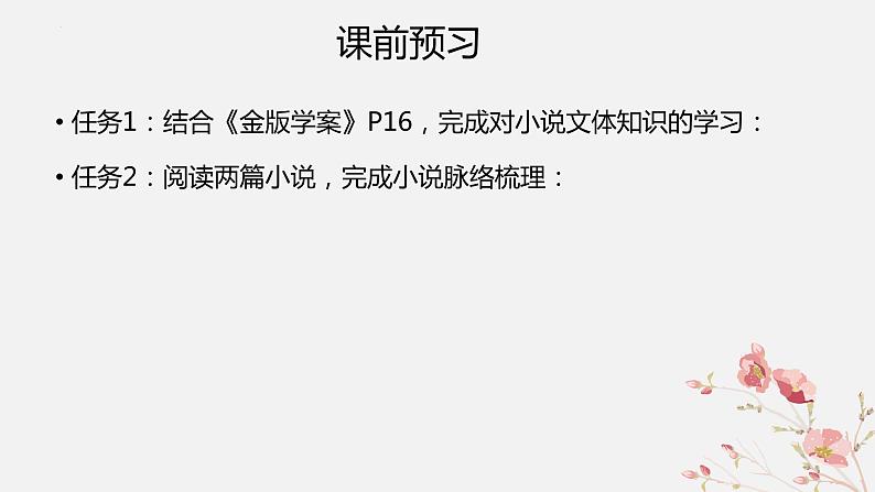 2022-2023学年统编版高中语文必修上册3《百合花》《哦，香雪》联读课件第3页