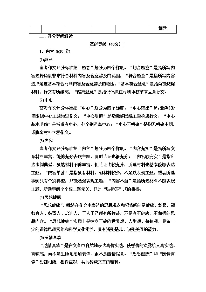 人教版高考语文二轮总复习第6部分专题1展示篇课时学案第2页