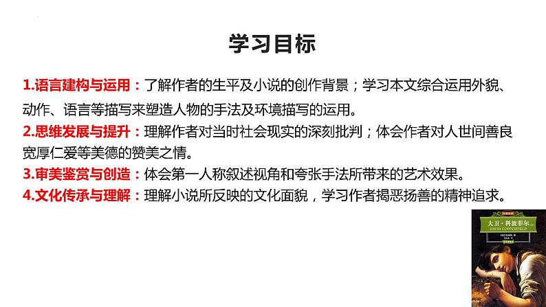 2022—2023学年统编版高中语文选择性必修上册8《大卫·科波菲尔（节选》课件第2页