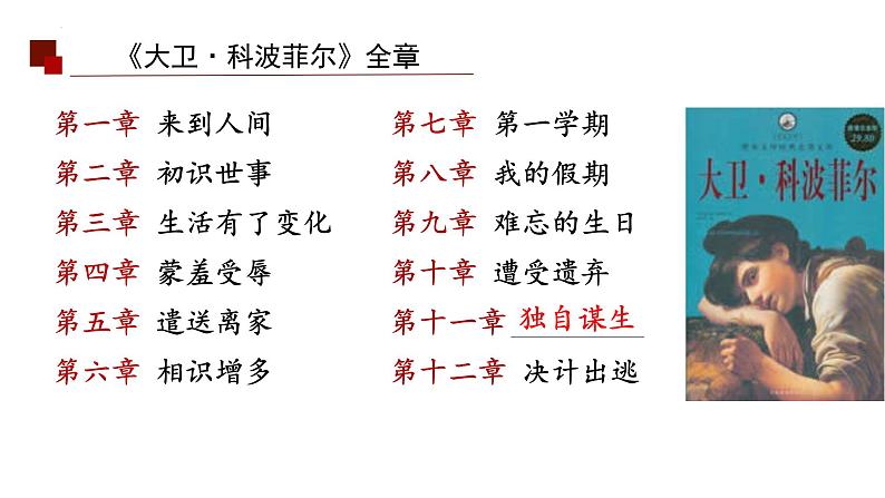 2022—2023学年统编版高中语文选择性必修上册8《大卫 科波菲尔》课件第8页