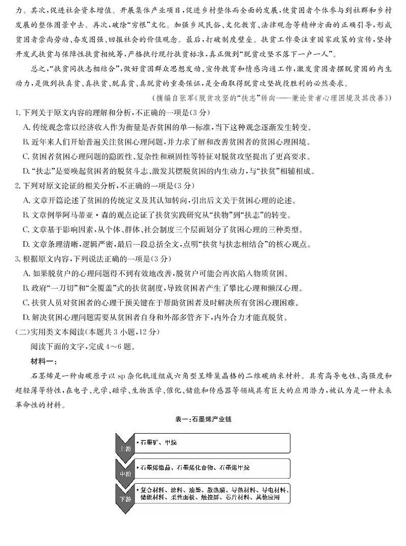 2023届山西省运城市高三上学期10月联考语文试卷（PDF版）02