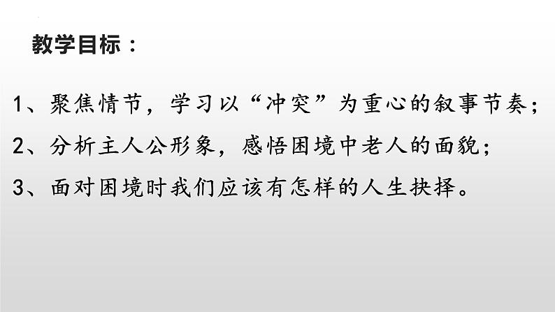 2022-2023学年统编版高中语文选择性必修上册10《老人与海（节选）》课件03