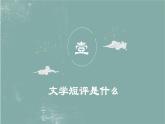 2022-2023学年统编版高中语文必修上册《学写文学短评 》课件