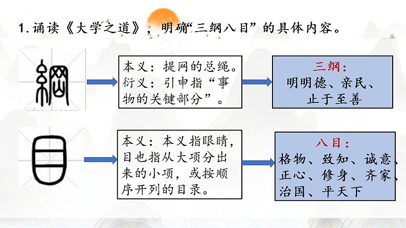 2022-2023学年统编版高中语文选择性必修上册5.《论语》十二章 《大学之道》《人皆有不忍人之心》课件第7页