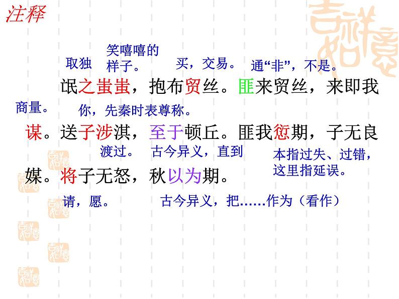 统编版选择性必修下册1.1 氓课件第7页