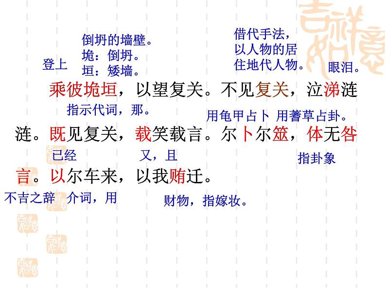 统编版选择性必修下册1.1 氓课件第8页