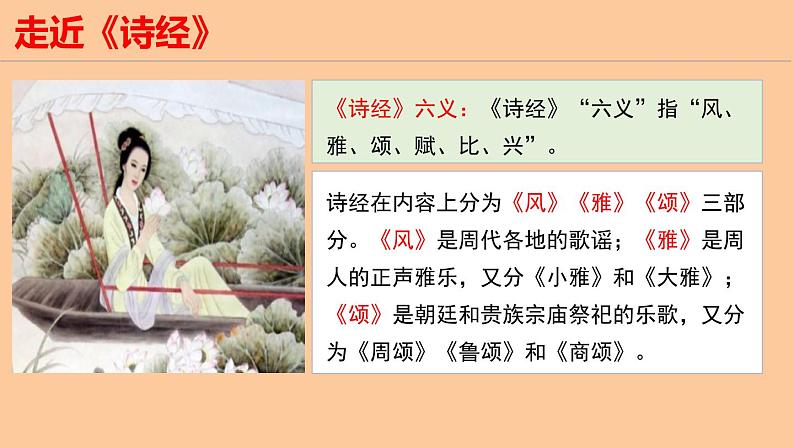 统编新版必修上册《芣苢》《插秧歌》群文教学课件第6页