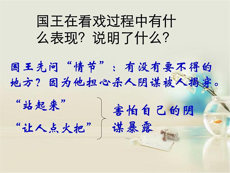 2021-2022学年统编版高中语文必修下册6.《哈姆莱特》课件第8页