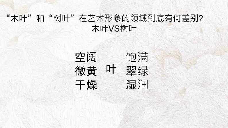 2021-2022学年统编版高中语文必修下册9.《说“木叶”》课件05