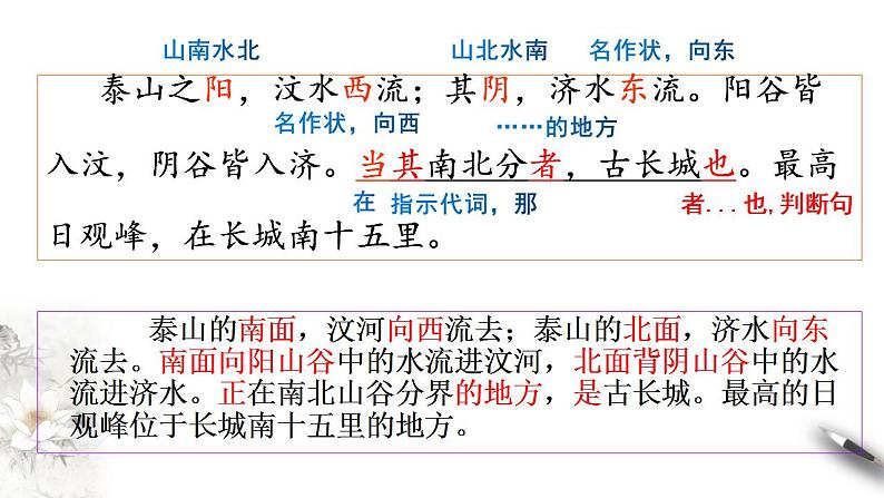 2022-2023学年高中语文统编版必修上册16.2《登泰山记》课件第8页