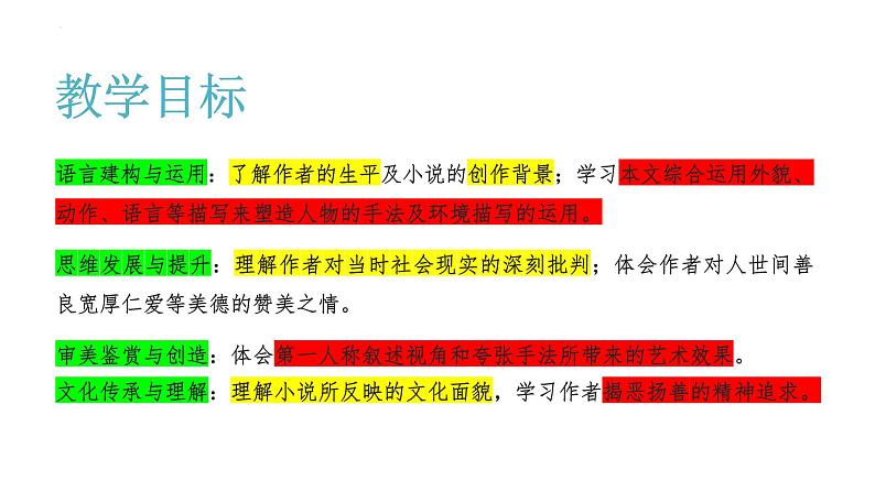 2022-2023学年统编版高中语文选择性必修上册8.《大卫·科波菲尔（节选）》课件第2页