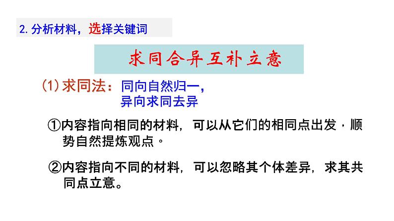 2023届高考语文一轮复习：2022.04高考组合延伸类材料作文的审题立意 课件第6页