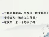 2022—2023學(xué)年統(tǒng)編版高中語文必修上冊(cè)9《永遇樂·京口北固亭懷古》 《聲聲慢》聯(lián)讀 課件
