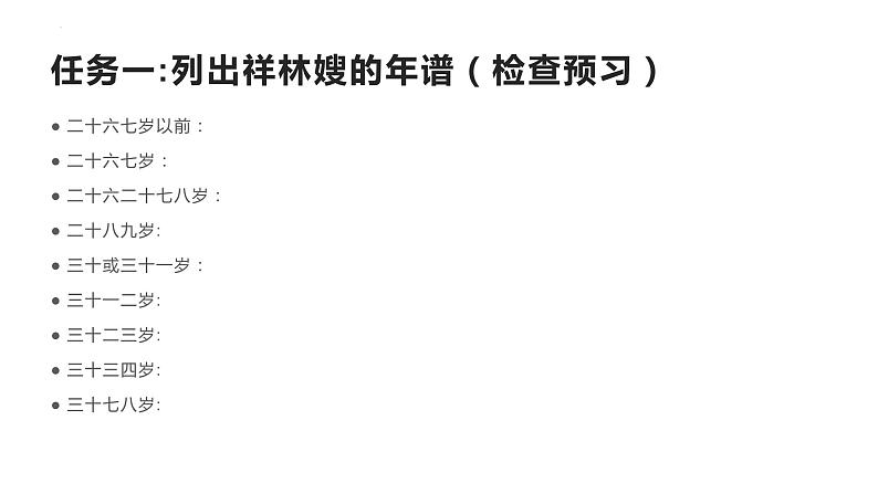 2021-2022学年统编版高中语文必修下册12. 《祝福》课件第4页