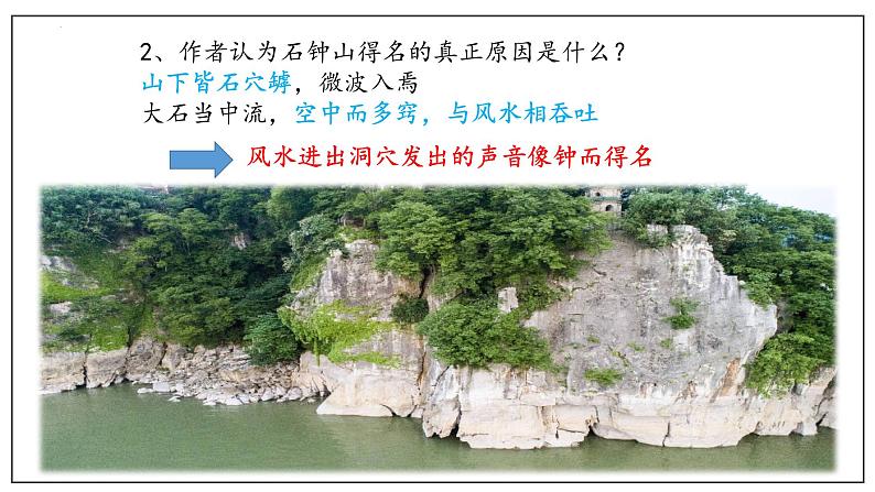 2021-2022学年统编版高中语文选择性必修下册12《石钟山记》课件第6页