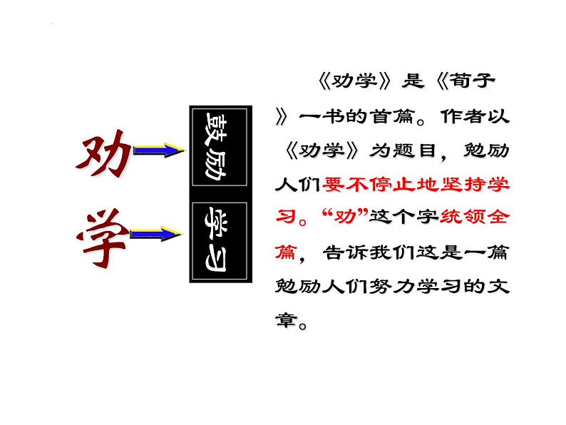 2022-2023学年统编版高中语文必修上册10.1《劝学》课件第5页