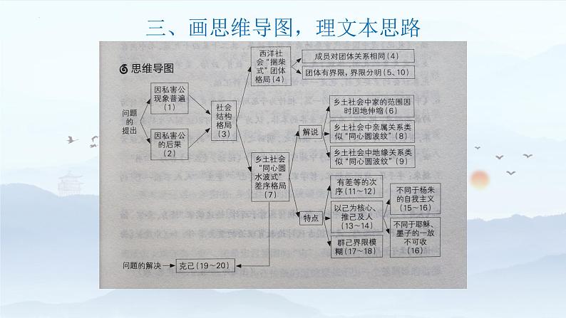 2022-2023学年统编版高中语文必修上册《乡土中国》精读课 课件第8页