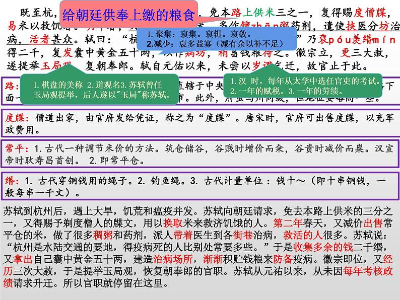 2023届高考专题复习：文言文综合分析题 课件第4页