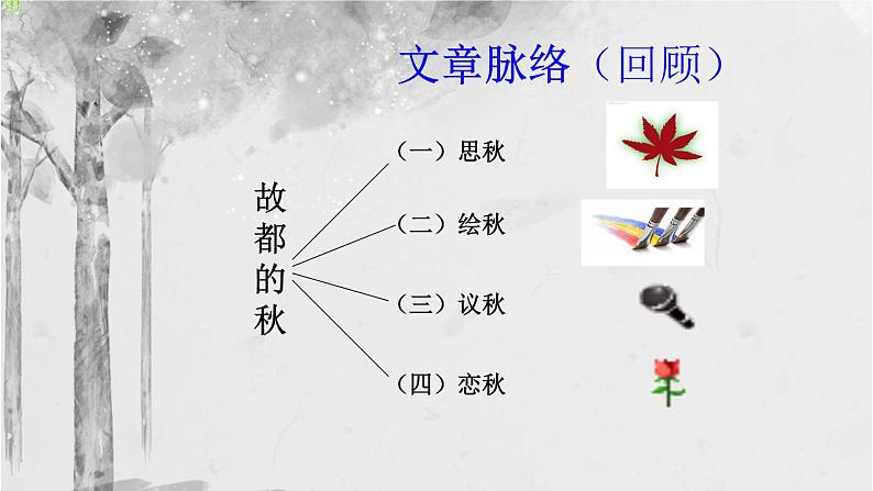 统编版必修上册 14.1 故都的秋 课件第6页