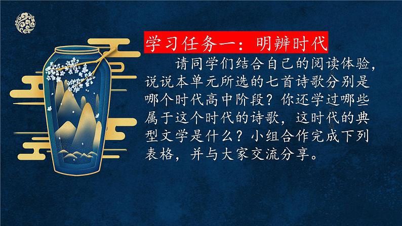 第一单元单元  教学课件2021-2022学年统编版高中语文选择性必修下册第8页