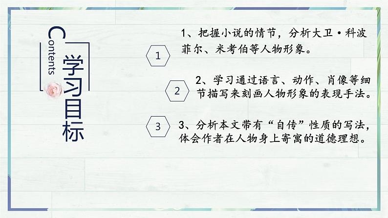 2023年部编版选择性必修上册《大卫 科波菲尔》PPT课件第3页