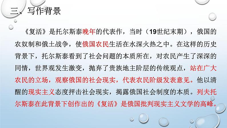 9《复活（节选）》课件 2022-2023学年统编版高中语文选择性必修上册04