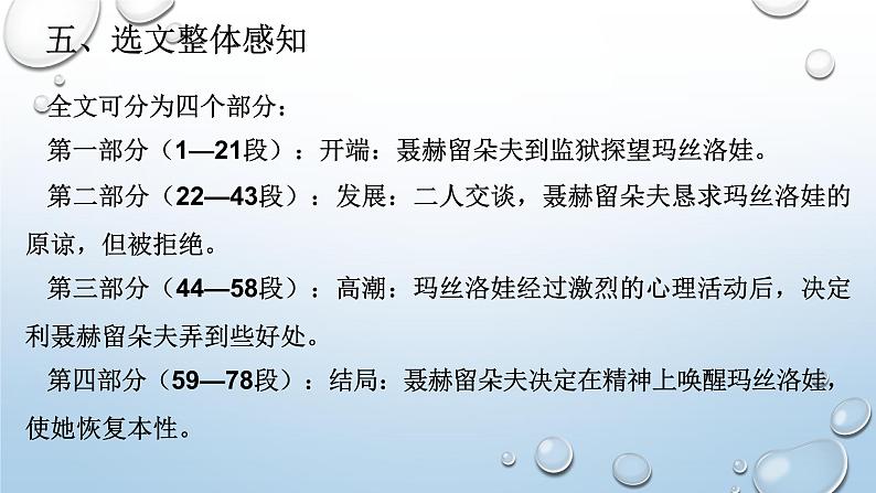 9《复活（节选）》课件 2022-2023学年统编版高中语文选择性必修上册06